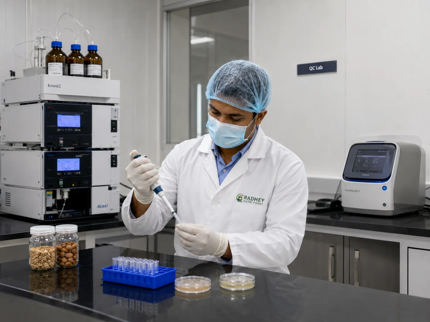 Ingredient testing and laboratory analysis